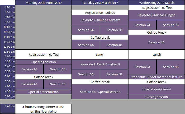 Programme-at-a-glance
